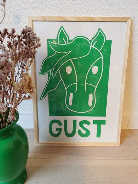 Paardje voor Gust