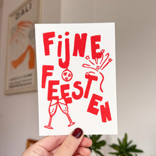 Afbeelding in Gallery-weergave laden, Kerstkaartje &#39;Fijne feesten&#39; 2025
