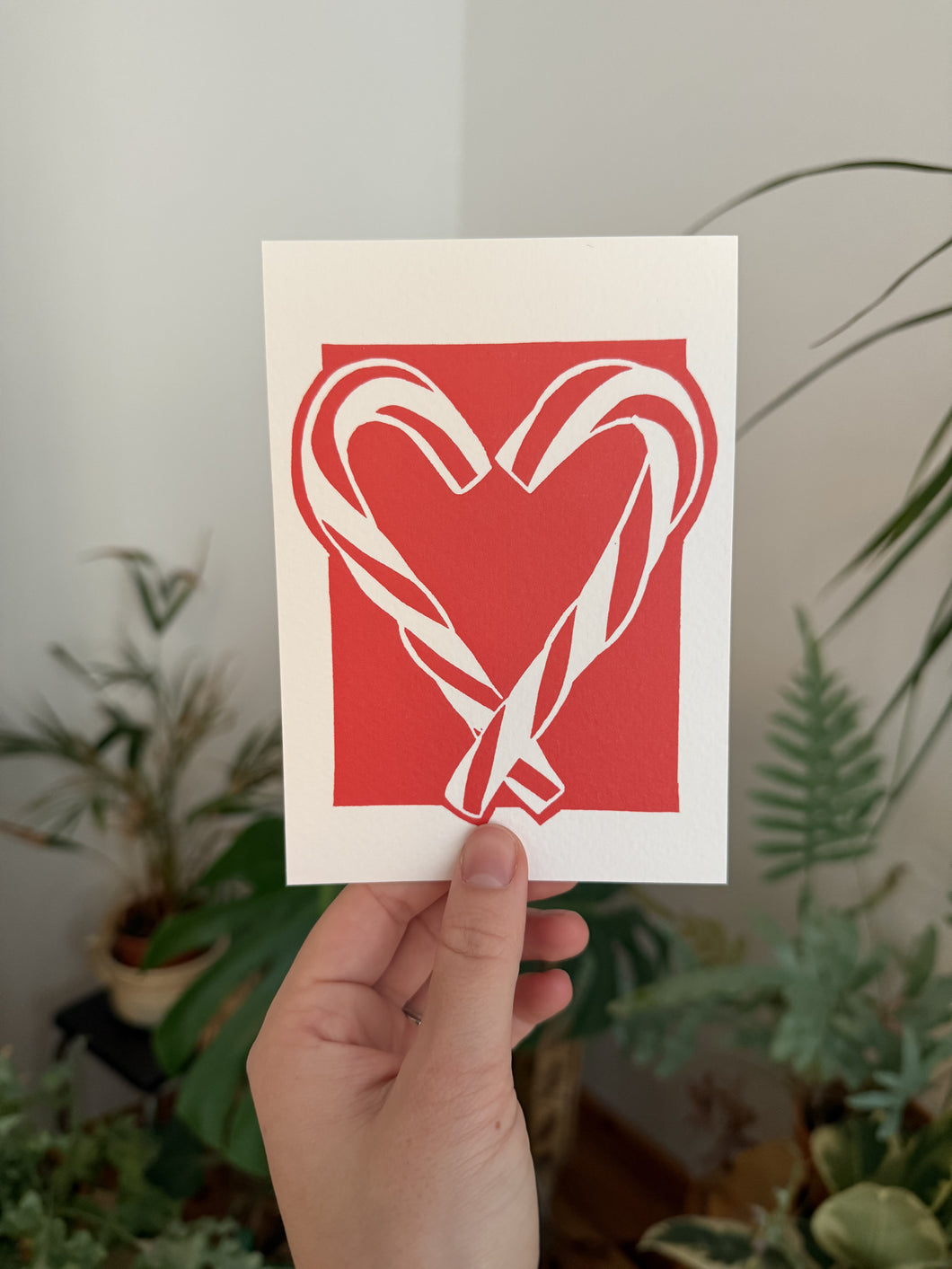 Kerstkaartje 'Hartje' 2024