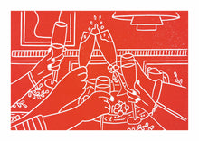 Afbeelding in Gallery-weergave laden, Kerstkaartje &#39;Klinken&#39; 2023
