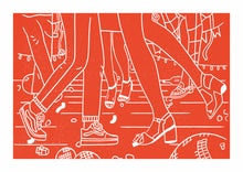 Afbeelding in Gallery-weergave laden, Kerstkaartje &#39;Dansen&#39; 2023
